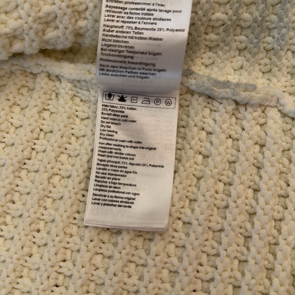 ba&sh Ivory Button-Up Cardigan - Picture 15 of 16